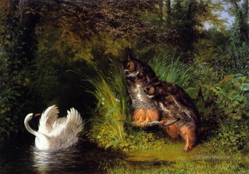 Susannah and the Elders William Holbrook Beard animal Oil Paintings
